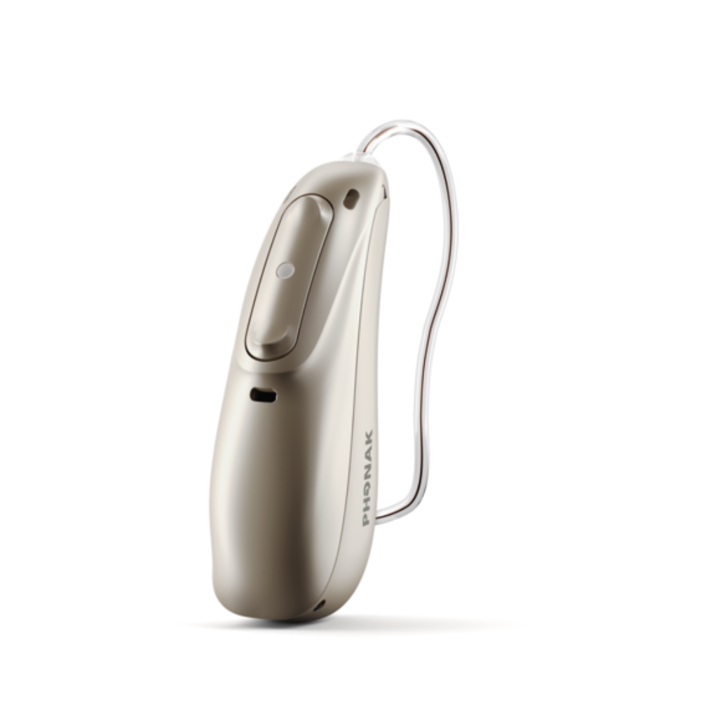 Audeo Lumity L50-R Champagne Hearing Aids
