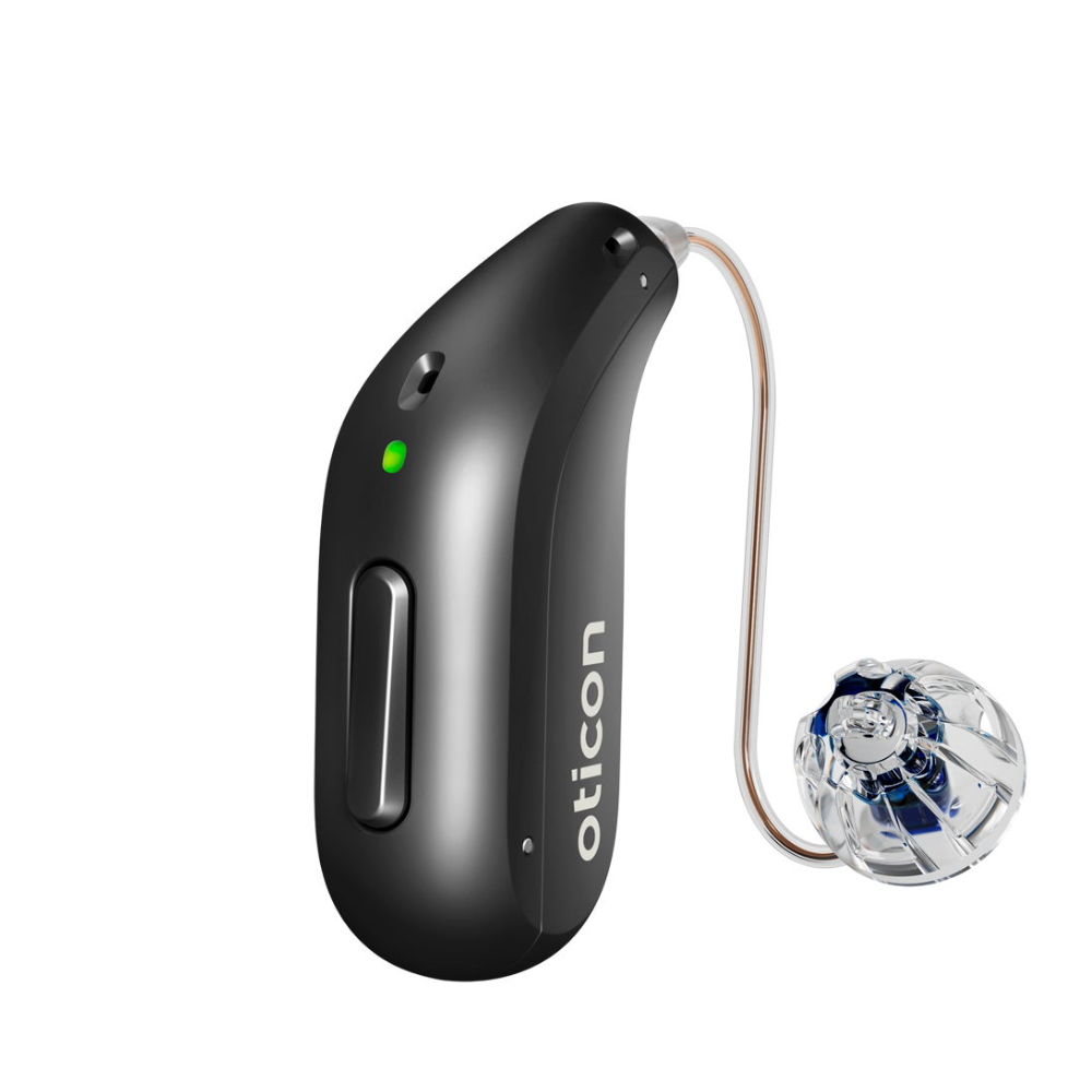 Intent 1 MiniRITE R Diamond black Hearing Aids