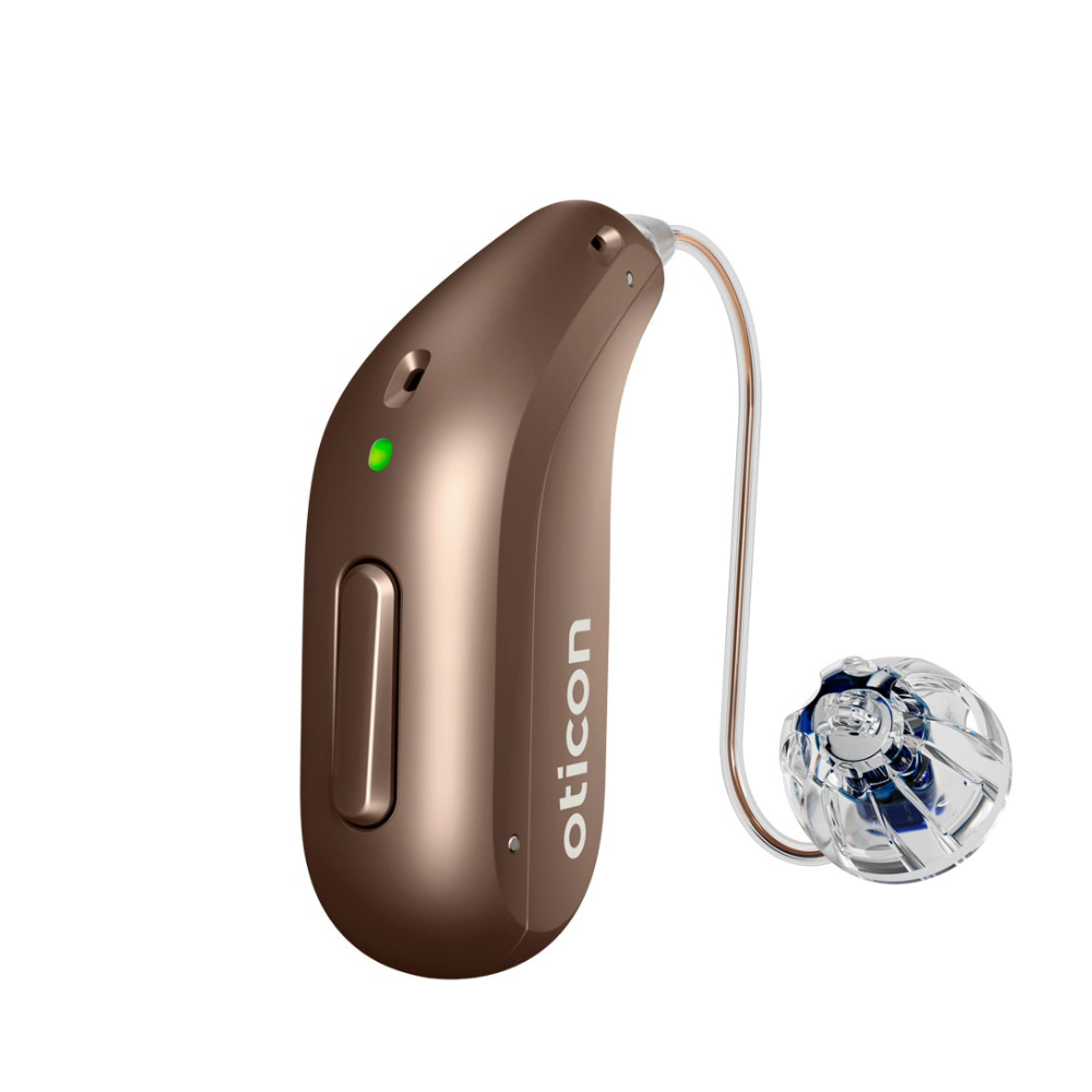 Intent 1 MiniRITE R Chestnut brown Hearing Aids