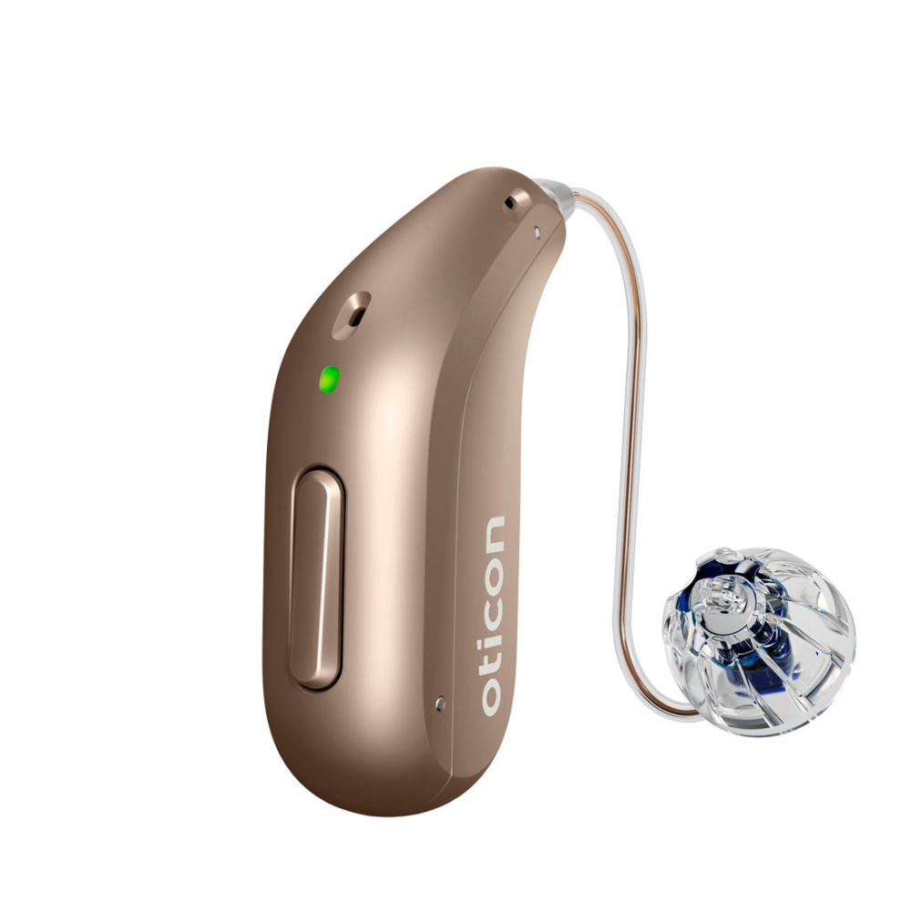 Intent 1 MiniRITE R Terracotta Hearing Aids