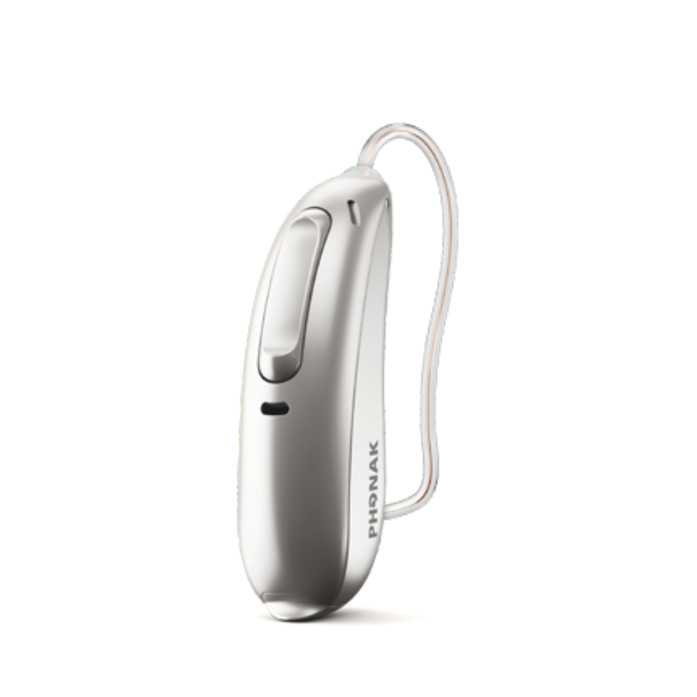 Audeo Paradise P90-R Silver gray Hearing Aids