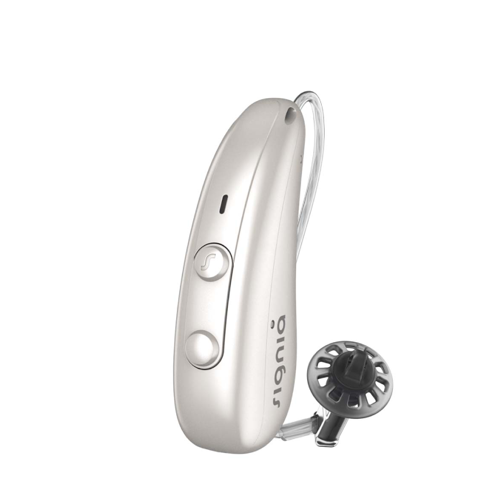 Pure Charge&Go 7IX Pearl white Hearing Aids