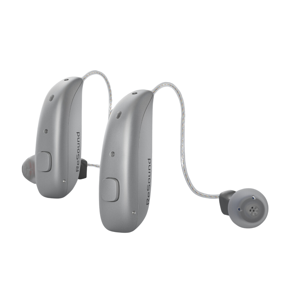 Nexia Micro RIE NX760-DRWC Sparking Silver Hearing Aids