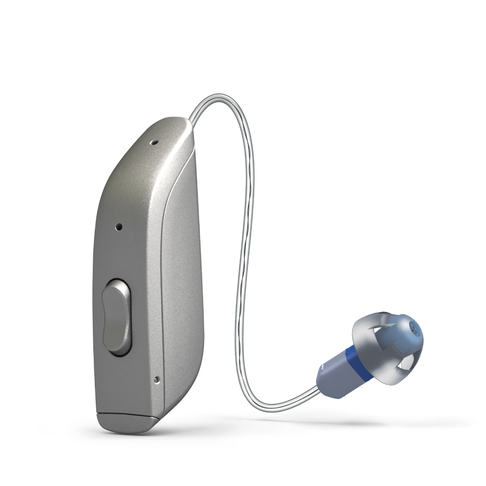 Omnia RU761-DRWC Sparking Silver Hearing Aids