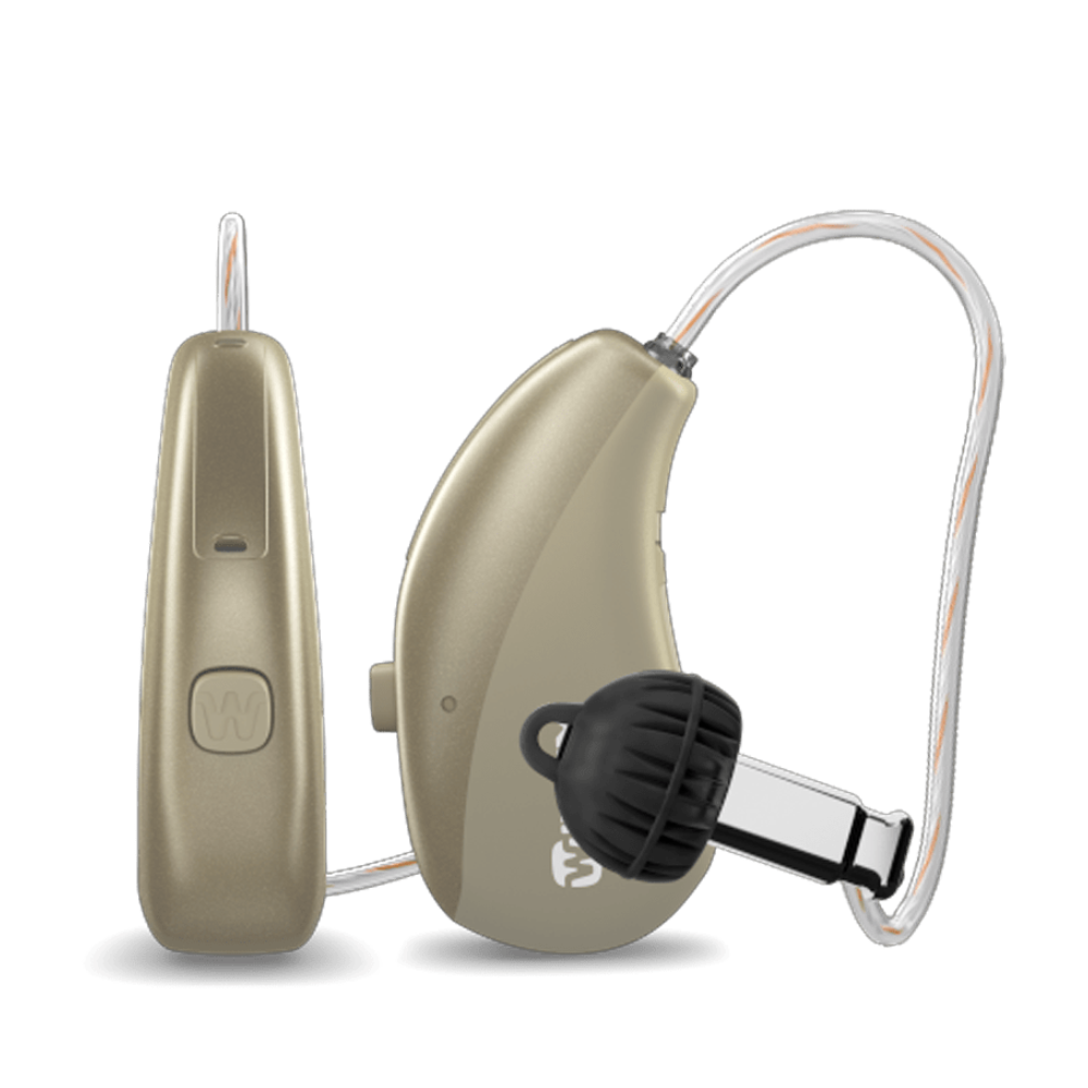 Moment Sheer 330 sRIC R D Honey blonde Hearing Aids