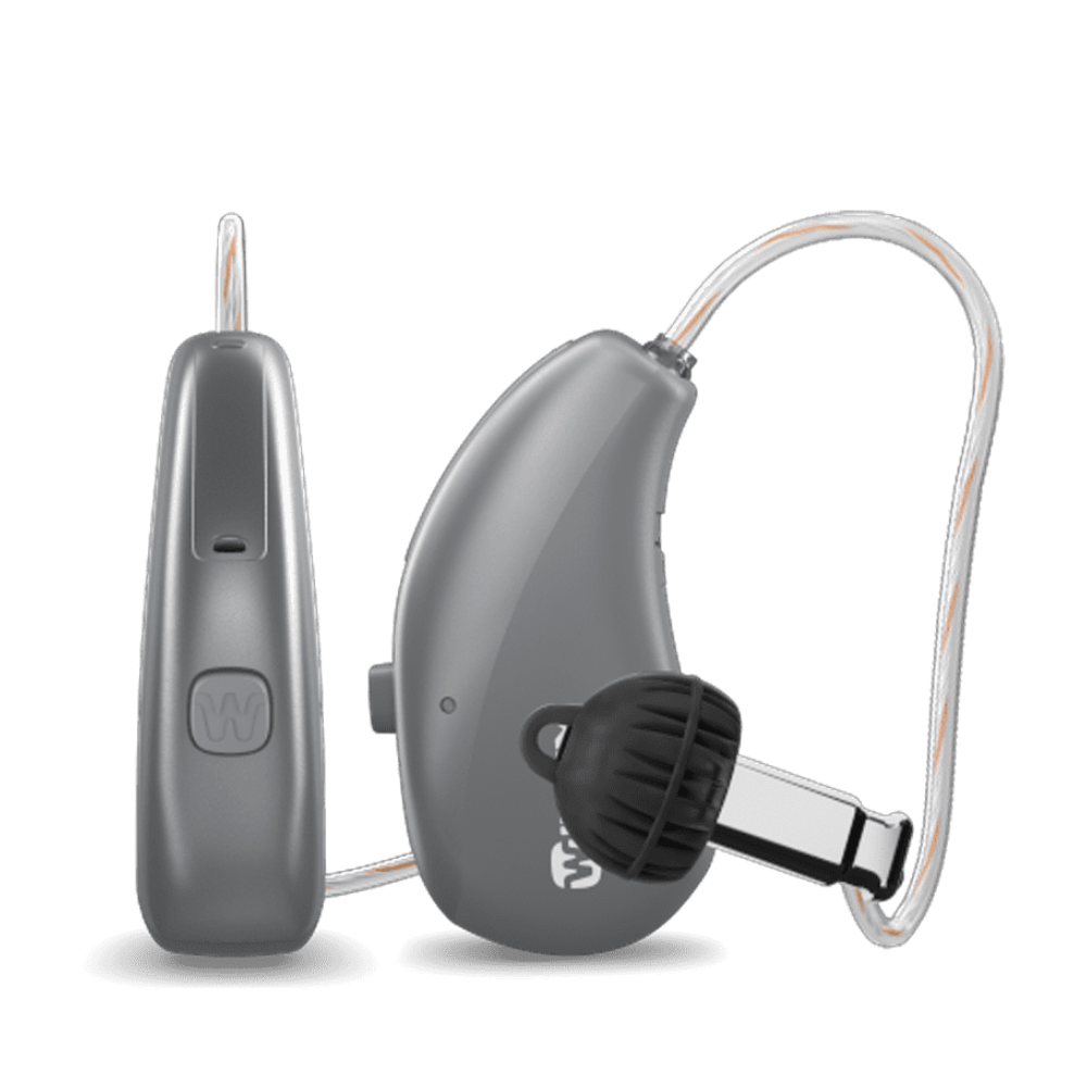 Moment Sheer 220 sRIC R D Titanim grey Hearing Aids
