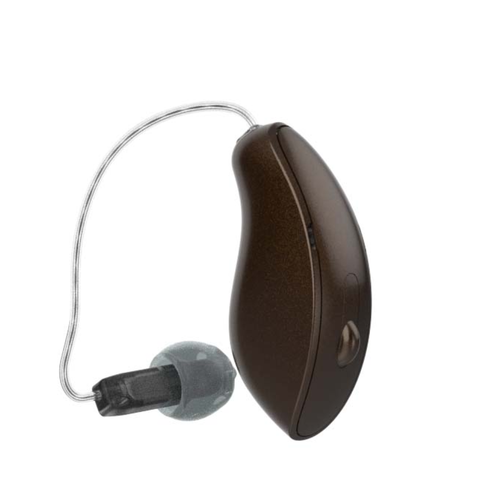 Genesis AI 20 mRIC R Chestnut Hearing Aids