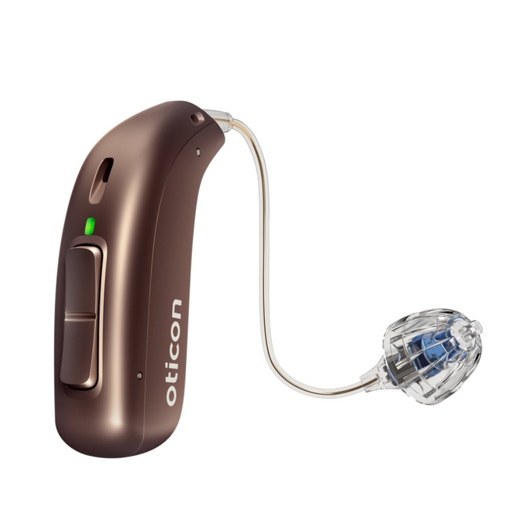 REAL 3 miniRITE R Chestnut brown Hearing Aids