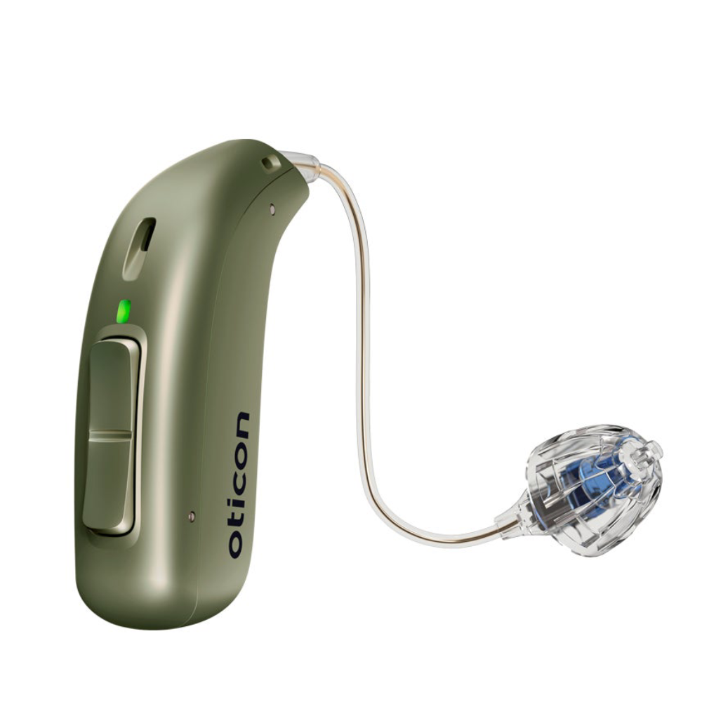 REAL 3 miniRITE R Olive green Hearing Aids