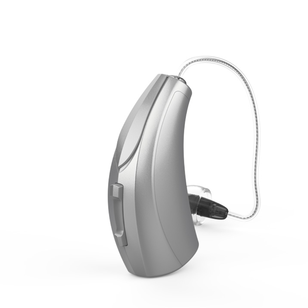 Evolv AI 1200 RIC 312 Light gray Hearing Aids