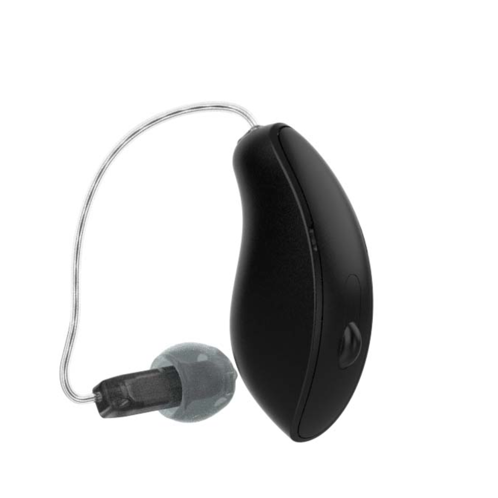 Genesis AI 20 mRIC R Tech black Hearing Aids