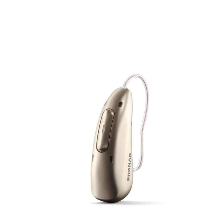Audeo Infinio I90-R Champagne Hearing Aids