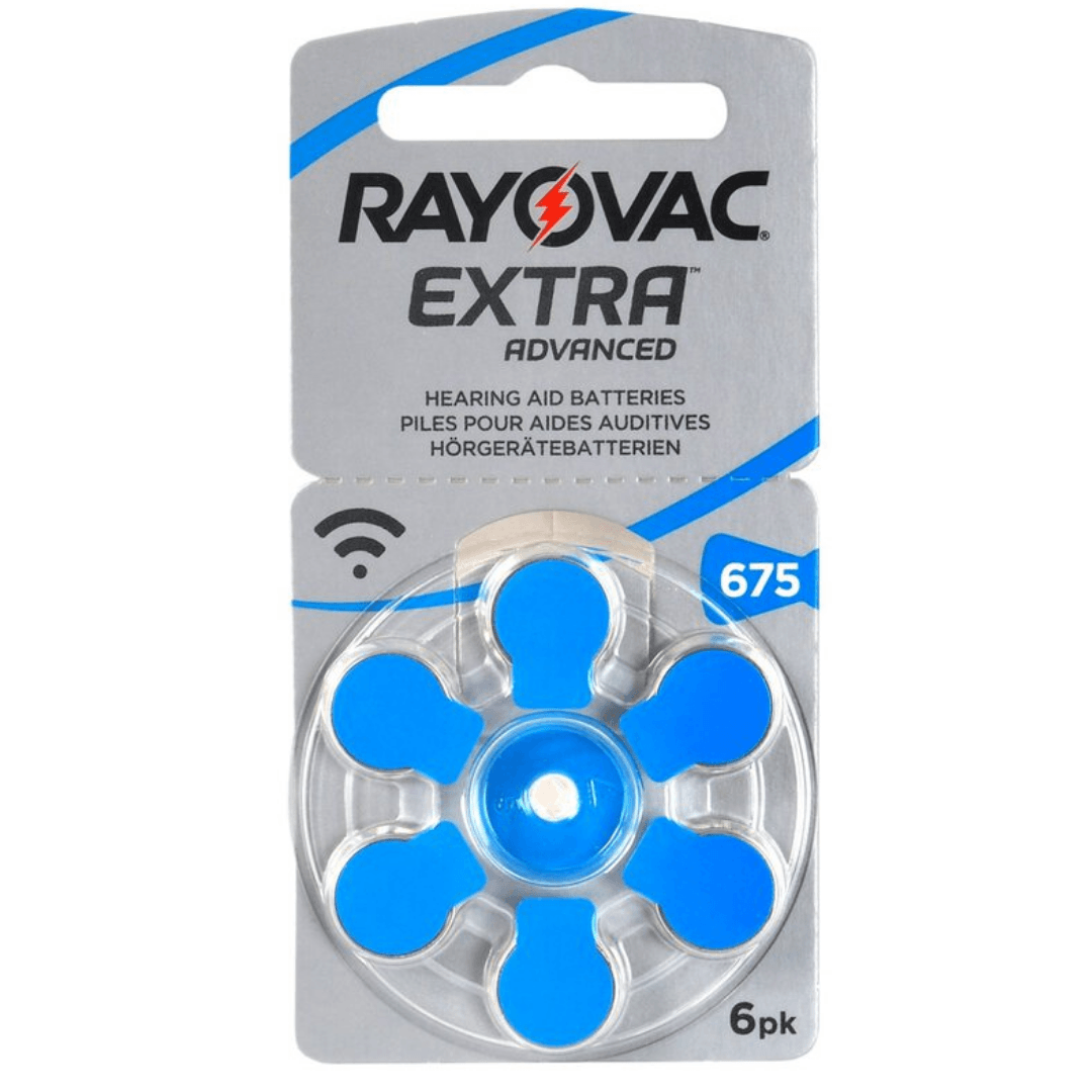Hearing Aid Batteries (60 batteries) 675 Piles