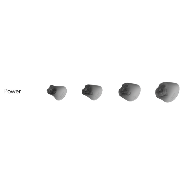Domes for Pure Charge&Go T AX Hearing Aids Power 6 per package DÔME