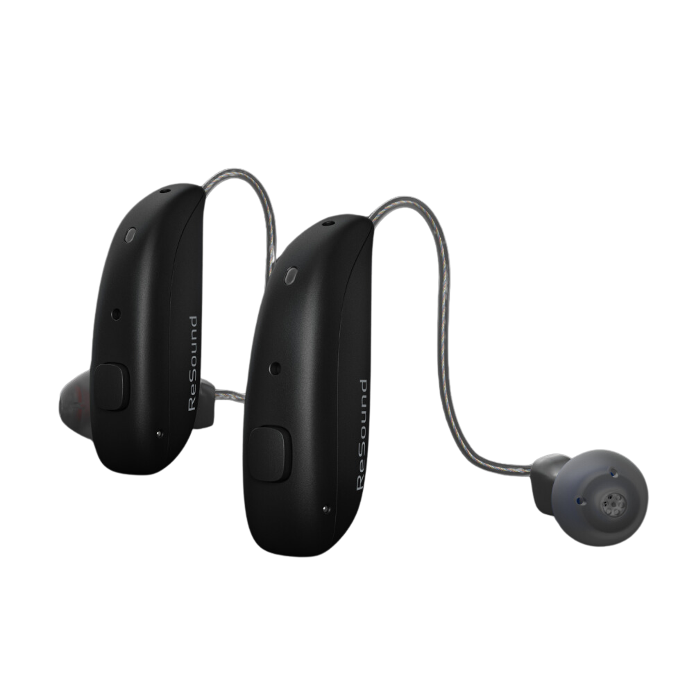 Nexia Micro RIE NX960-DRWC Deep Black Hearing Aids