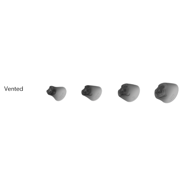 Domes for Pure Charge&Go T AX Hearing Aids Vented 6 per package DÔME