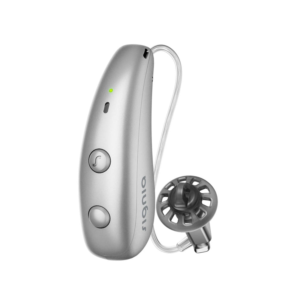 Pure Charge&Go MaX 7 Silver Grey Hearing aids